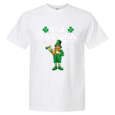 Pat Mccrotch Irish Pub Funny Leprechaun St Patricks Day Garment-Dyed Heavyweight T-Shirt