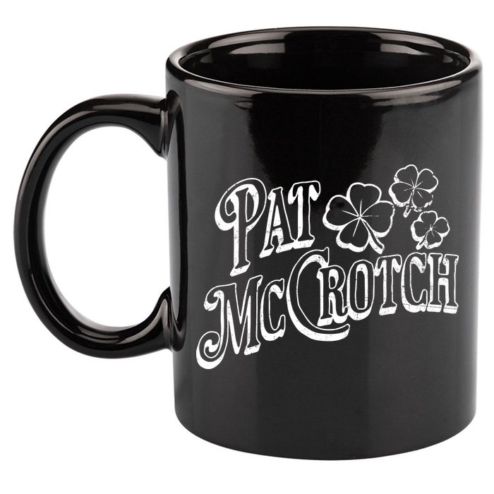 Pat Mccrotch Irish Pub St. PattyS Day Lucky Clover 11oz C Handle Ceramic Mug