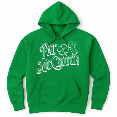 Pat Mccrotch Irish Pub St. PattyS Day Lucky Clover Hoodie