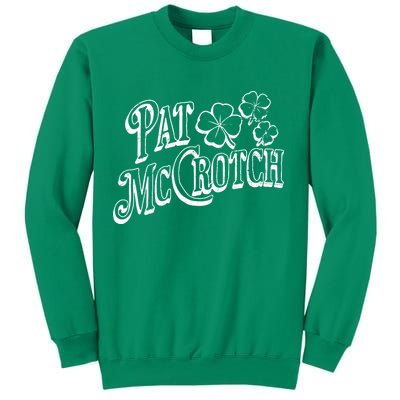 Pat Mccrotch Irish Pub St. PattyS Day Lucky Clover Sweatshirt