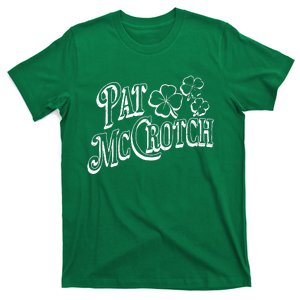 Pat Mccrotch Irish Pub St. PattyS Day Lucky Clover T-Shirt