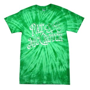 Pat Mccrotch Irish Pub St. PattyS Day Lucky Clover Tie-Dye T-Shirt