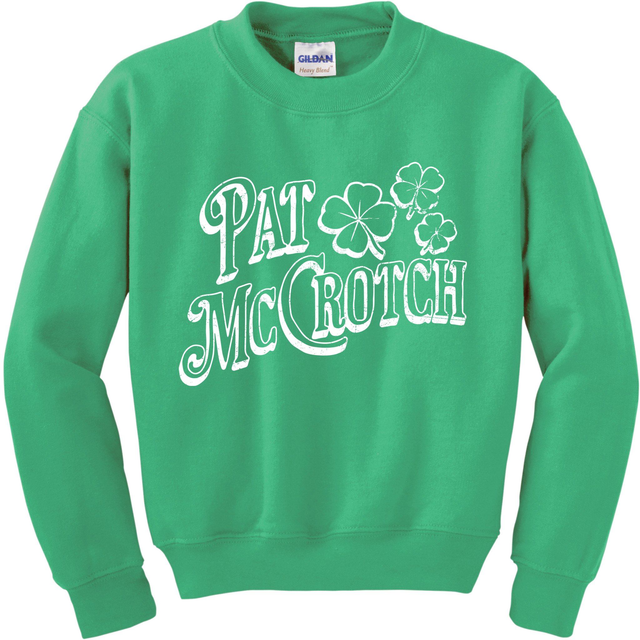 Pat Mccrotch Irish Pub St. PattyS Day Lucky Clover Kids Sweatshirt