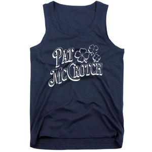 Pat Mccrotch Irish Pub St. PattyS Day Lucky Clover Tank Top