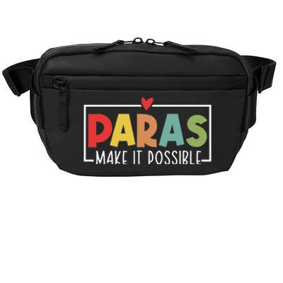 Paras Make It Possible Teacher Paraprofessional Crossbody Pack