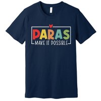 Paras Make It Possible Teacher Paraprofessional Paraeducator Premium T-Shirt