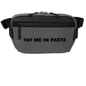 Pay Me In Pasta Crossbody Pack