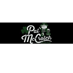 Pats Mccrotch Irish Pub Leprechaun Funny St Patricks Day Bumper Sticker