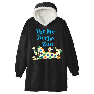 Put Me In The Zoo Costume For Kids Hooded Wearable Blanket