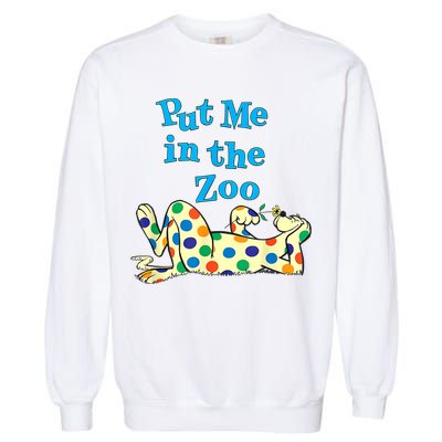 Put Me In The Zoo Costume For Kids Garment-Dyed Sweatshirt
