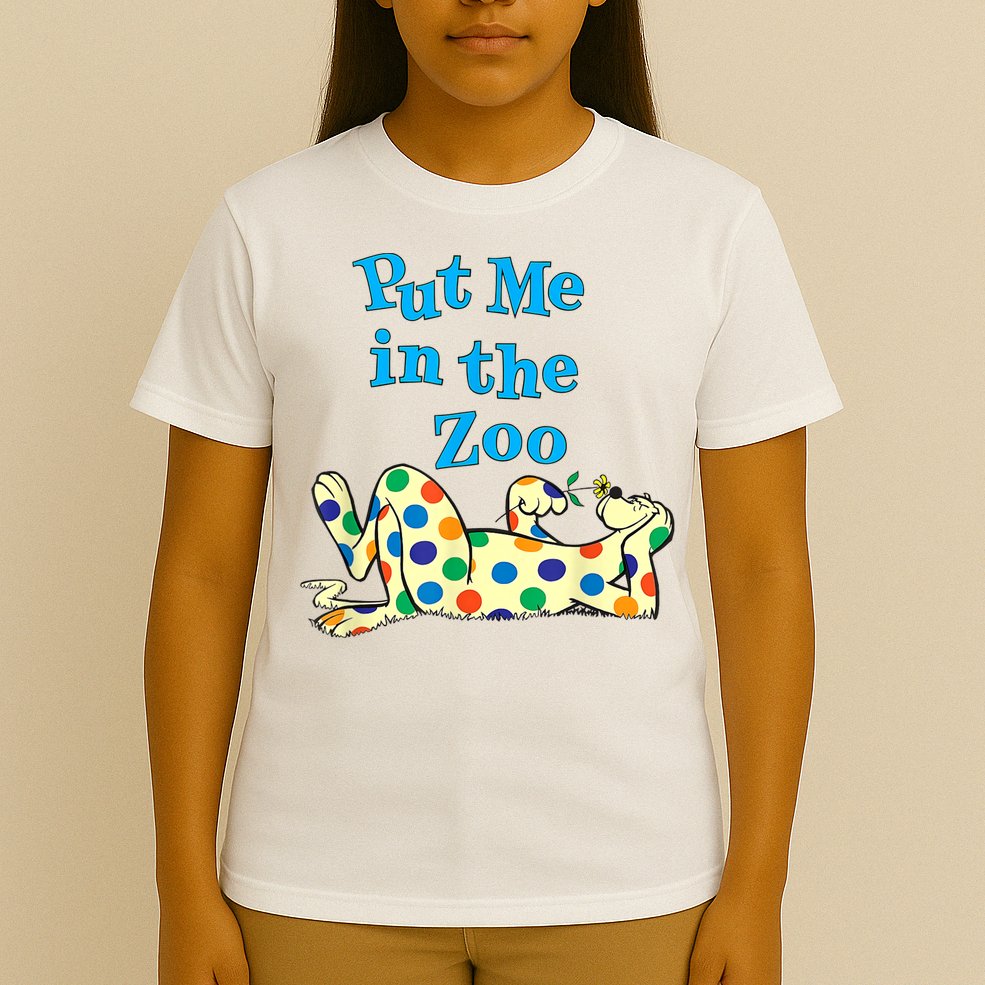 Put Me In The Zoo Costume For Kids T-Shirt