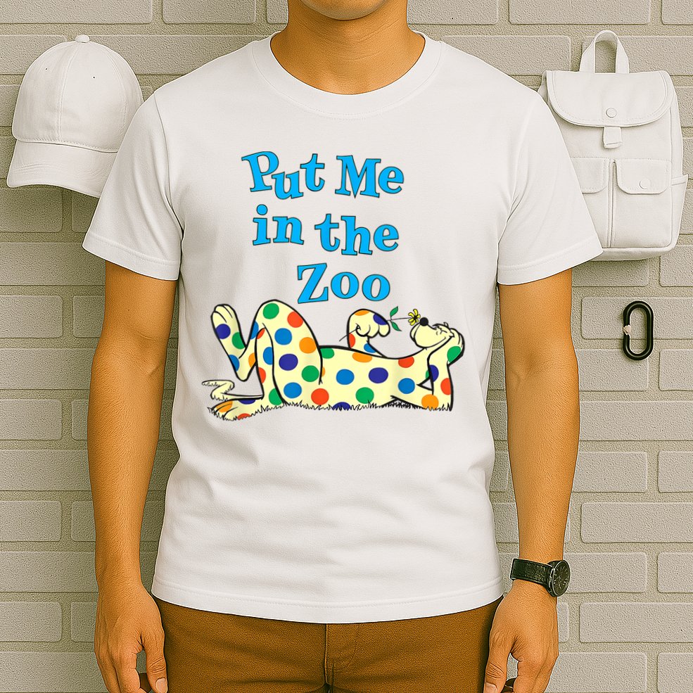 Put Me In The Zoo Costume For Kids T-Shirt