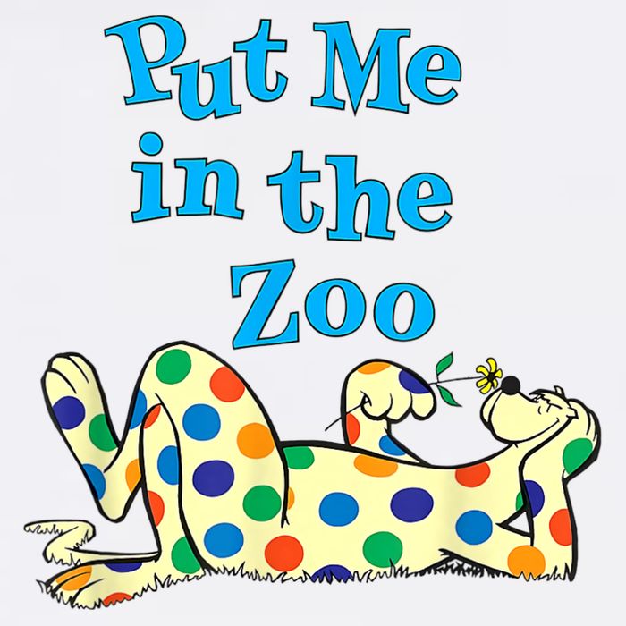 Put Me In The Zoo Costume For Kids Button
