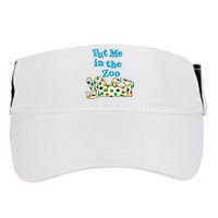 Put Me In The Zoo Costume For Kids Adult Drive Performance Visor
