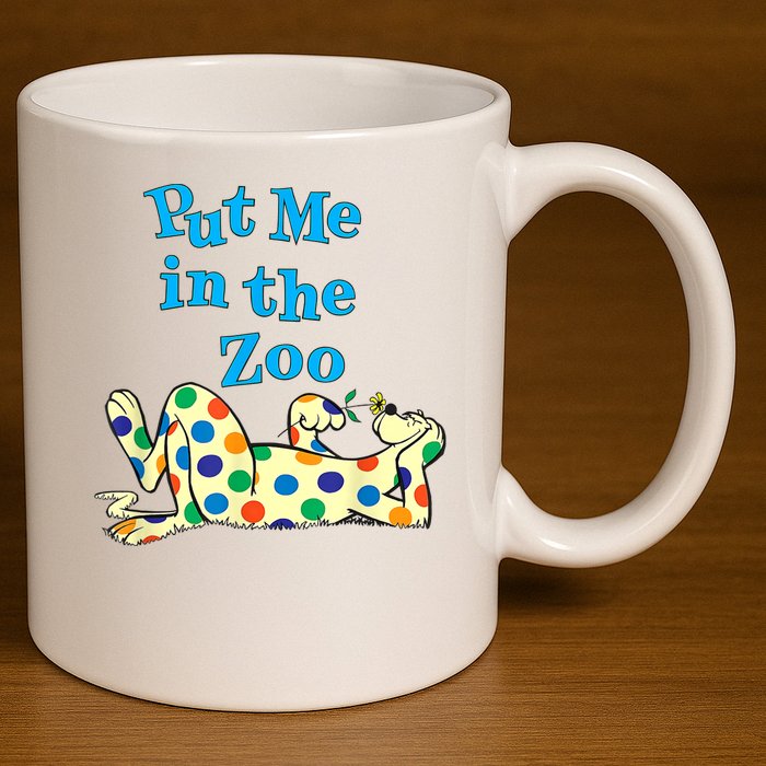Put Me In The Zoo Costume For Kids 11oz C Handle Ceramic Mug