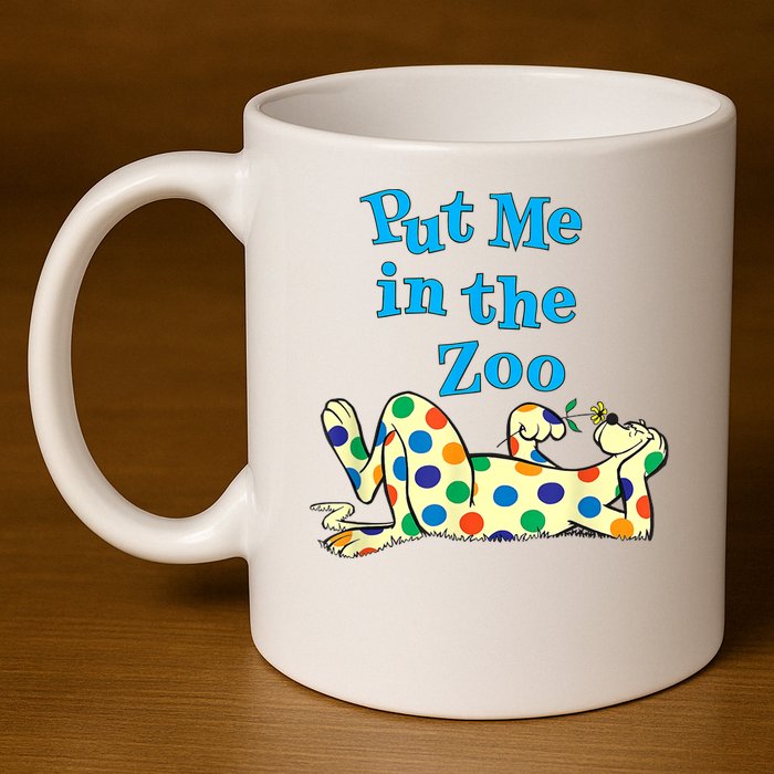Put Me In The Zoo Costume For Kids 11oz C Handle Ceramic Mug