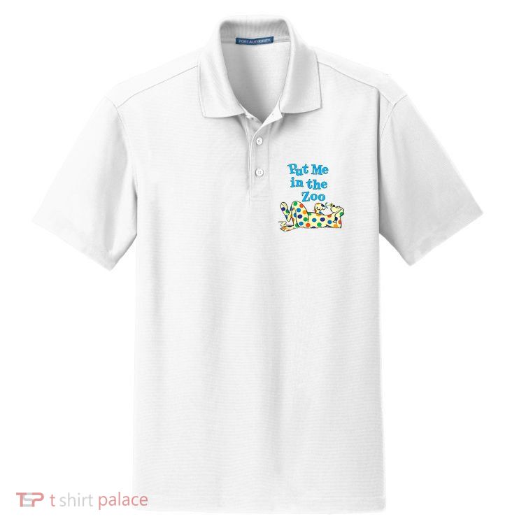 Put Me In The Zoo Costume For Kids Dry Zone Grid Polo