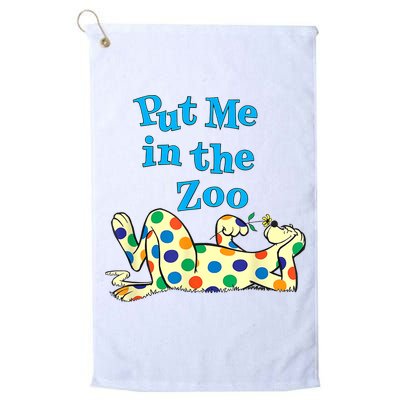 Put Me In The Zoo Costume For Kids Golf Towel