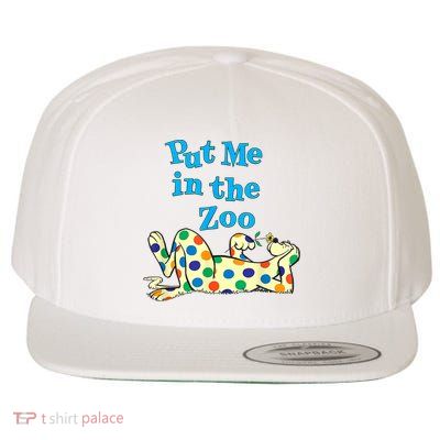 Put Me In The Zoo Costume For Kids Wool Snapback Cap