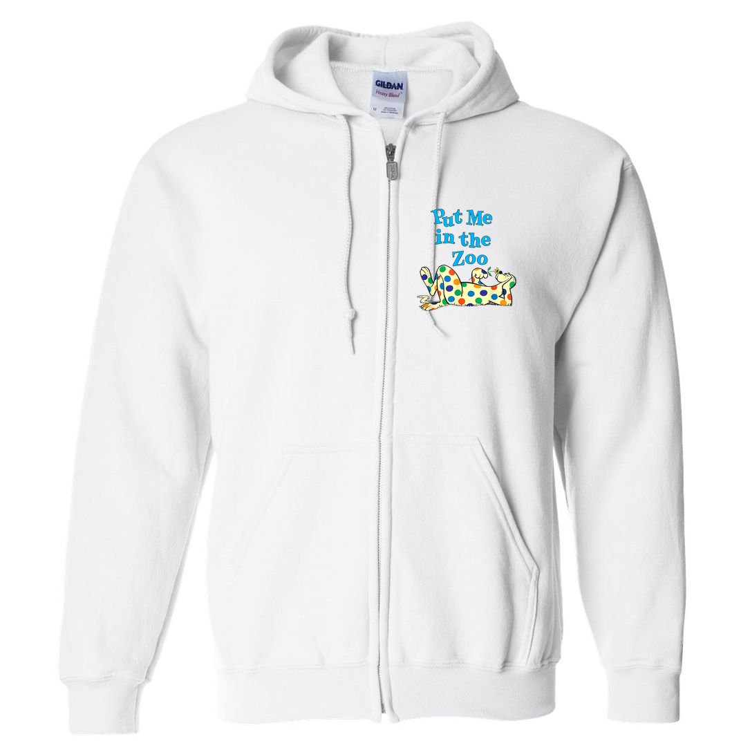 Put Me In The Zoo Costume For Kids Full Zip Hoodie