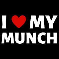 Proud Munch I Love My Munch I Heart My Munch City Backpack