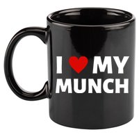 Proud Munch I Love My Munch I Heart My Munch 11oz C Handle Ceramic Mug