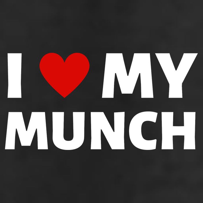 Proud Munch I Love My Munch I Heart My Munch 11oz C Handle Ceramic Mug