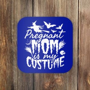 Pregnant Mom Is My Costume Halloween Mother To Be Gift Coaster