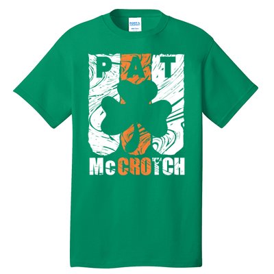 Pat McCrotch Irish Pub Leprechaun Funny St Patricks Day Tall T-Shirt