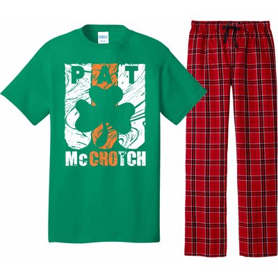 Pat McCrotch Irish Pub Leprechaun Funny St Patricks Day Pajama Set