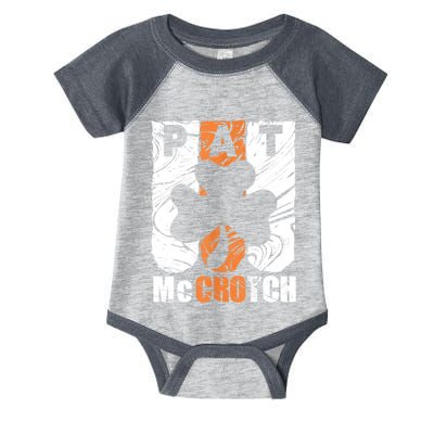 Pat McCrotch Irish Pub Leprechaun Funny St Patricks Day Infant Baby Jersey Bodysuit