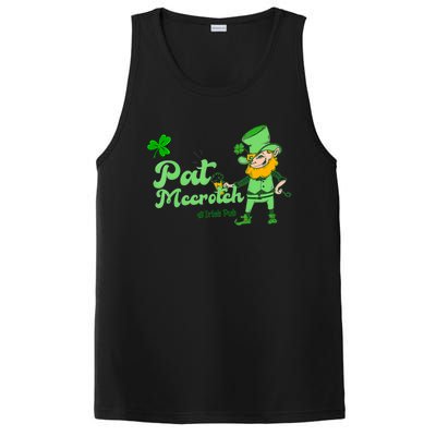 Pat McCrotch Irish Pub Leprechaun Funny St Patricks Day PosiCharge Competitor Tank