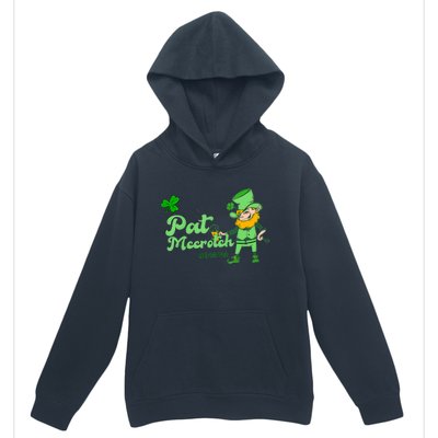 Pat McCrotch Irish Pub Leprechaun Funny St Patricks Day Urban Pullover Hoodie