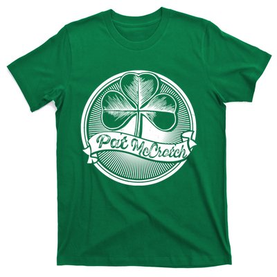 Pat McCrotch Irish Pub Leprechaun Funny St Patricks Day T-Shirt