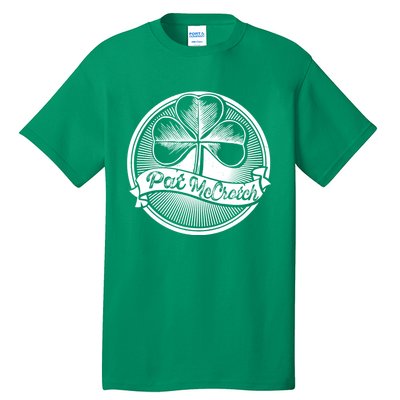 Pat McCrotch Irish Pub Leprechaun Funny St Patricks Day Tall T-Shirt