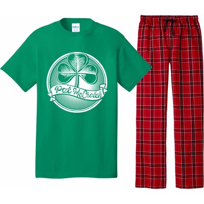 Pat McCrotch Irish Pub Leprechaun Funny St Patricks Day Pajama Set