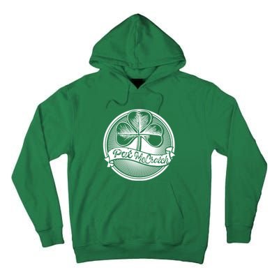 Pat McCrotch Irish Pub Leprechaun Funny St Patricks Day Tall Hoodie