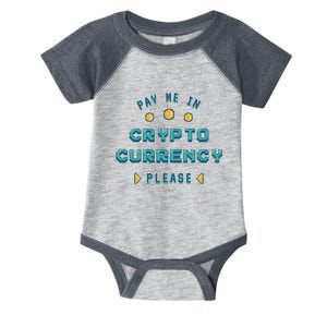 Pay Me In Crypto Currency Please Infant Baby Jersey Bodysuit