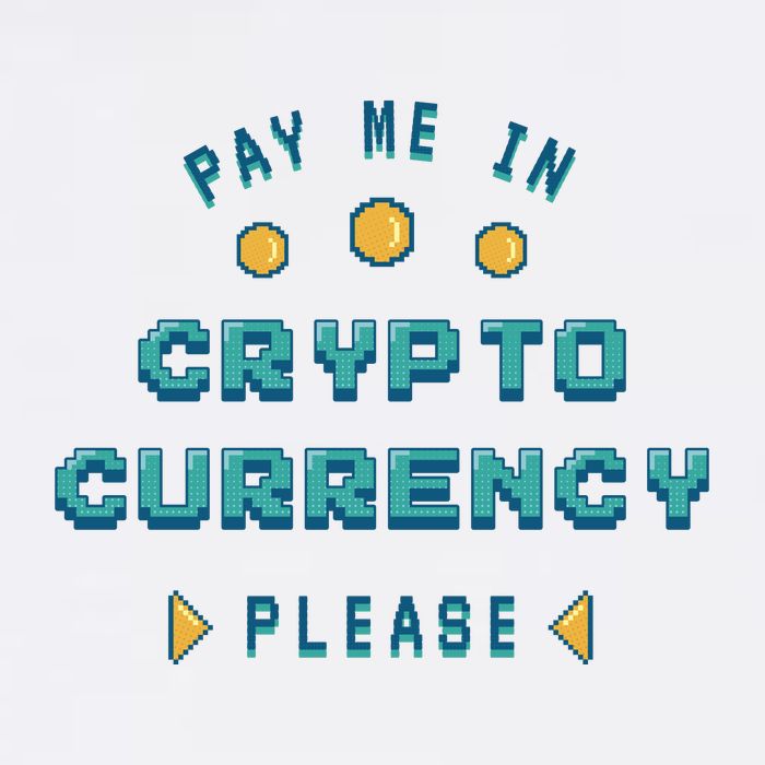 Pay Me In Crypto Currency Please Cool Comfort Performance Bucket Hat