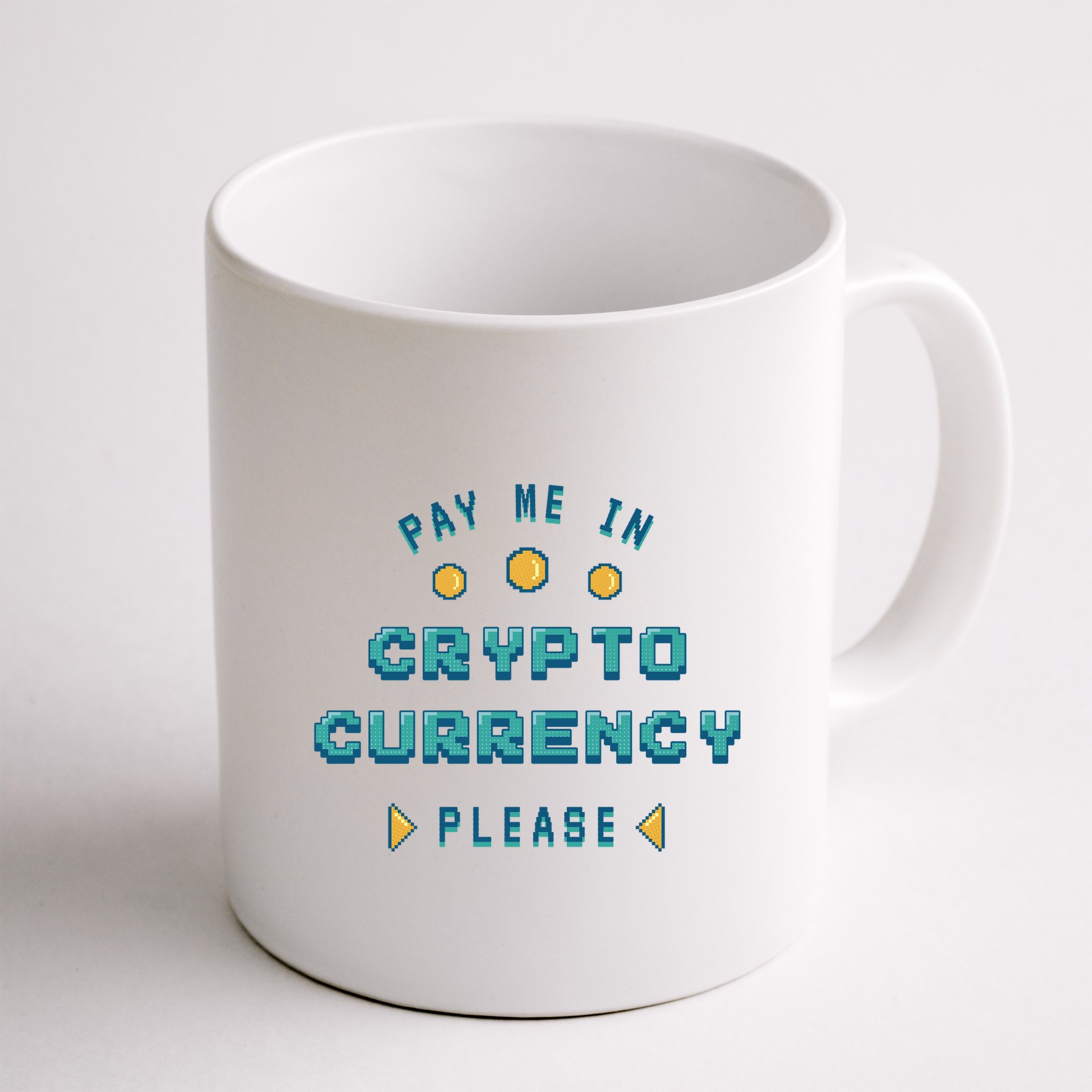 Pay Me In Crypto Currency Please Mug
