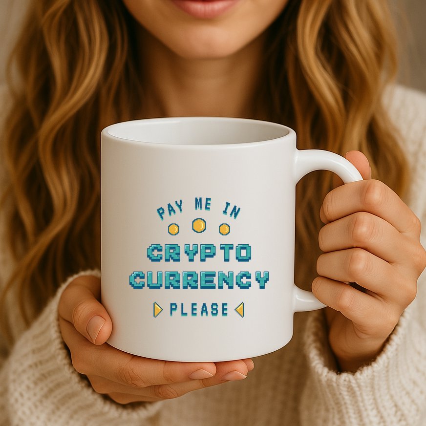 Pay Me In Crypto Currency Please Mug