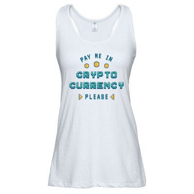 Pay Me In Crypto Currency Please Ladies Essential Flowy Tank