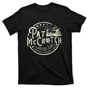 Pat Mccrotch Irish Pub Leprechaun Funny St PatrickS Day T-Shirt