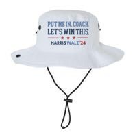 Put Me In Coach Let’S Win This Kamala Harris Walz Waltz 2024 Legacy Cool Fit Booney Bucket Hat