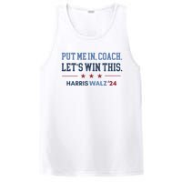 Put Me In Coach Let’S Win This Kamala Harris Walz Waltz 2024 PosiCharge Competitor Tank