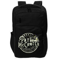 Pat Mccrotch Irish Pub Leprechaun Funny St PatrickS Day Impact Tech Backpack