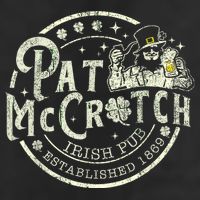 Pat Mccrotch Irish Pub Leprechaun Funny St PatrickS Day Adult Drive Performance Visor