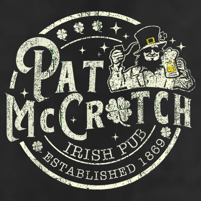 Pat Mccrotch Irish Pub Leprechaun Funny St PatrickS Day Adult Drive Performance Visor