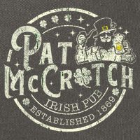 Pat Mccrotch Irish Pub Leprechaun Funny St PatrickS Day Cotton Canvas Backpack