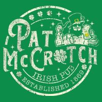 Pat Mccrotch Irish Pub Leprechaun Funny St PatrickS Day Long Sleeve Shirt